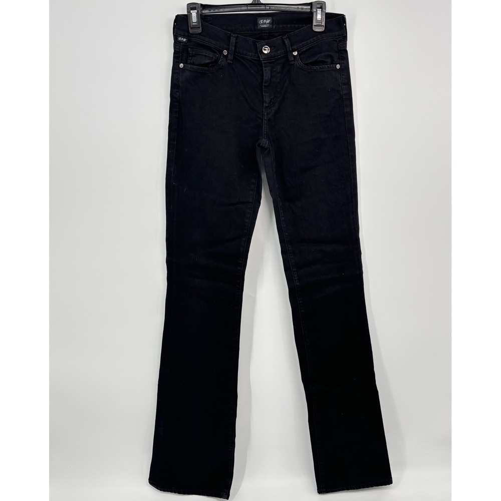 Citizens Of Humanity Amber Medium Rise Bootcut Jeans Black Women's 28